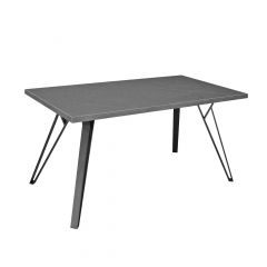 Masă TOKYO Marmură Neagră 150×80