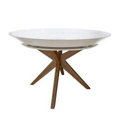 Masa NOVA Furnir White Top+Italian Legs 1270+500+500*H750