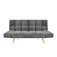 CANAPEA EXTENSIBILĂ LM-58 GREY CATIFEA