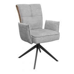 Scaun Lorenz Arm Grey