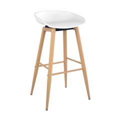 Scaun Bar Hector White