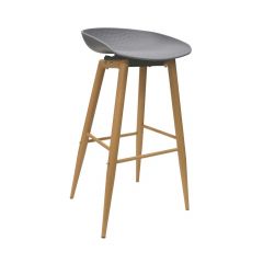 Scaun Bar Hector Grey