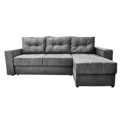 CANAPEA EXTENSIBILĂ CAPRY DARK-GREY 155X210 CM