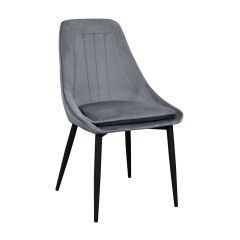 SCAUN FLORIDA CATIFEA DARK GREY HLR21