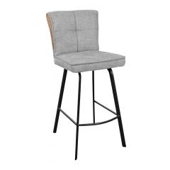 Scaun de bar Lorenz Grey