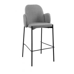 Scaun Bar Cosmo Dark grey