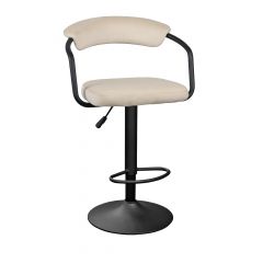Scaun Bar SB-31 Catifea Camel MQCJ-3-B+Black Leg