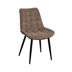 Scaun Hans Velvet Brown BGF166-7+Black legs