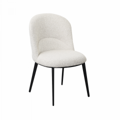 Scaun Chloe Beige K40 + Black Legs