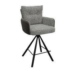 SCAUN BAR SANTO DARK BROWN