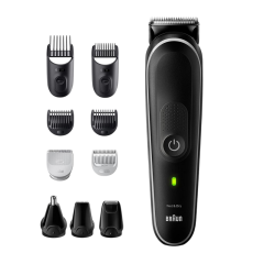 МУЖСКОЙ ТРИММЕР BRAUN MGK5440 ЗЕРКАЛЬНО-ЧЁРНЫЙ