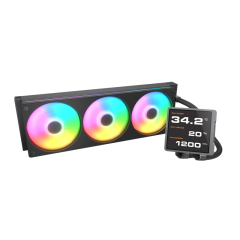 COOLER PROCESOR COUGAR POSEIDON VISTEK PRO ARGB 360 120 MM