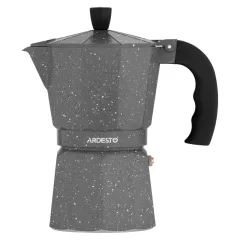 ГЕЙЗЕРНАЯ КОФЕВАРКА ARDESTO AR0809AGS GEMINI MOLISE СЕРЫЙ
