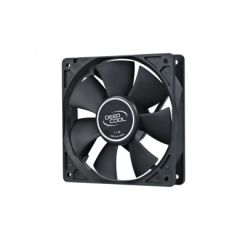 120MM CASE FAN - DEEPCOOL ”XFAN 120” FAN, 120X120X25MM, 1300RPM, <25DBA, 44.7CFM, HYDRO BEARING, BIG 4PIN AND 3PIN MOLEX, BLACK