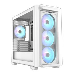 CARCASA CASE MICRO ATX ASUS A23 PLUS TG ARGB WHITE NO PSU