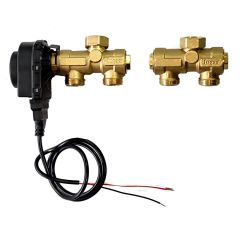 ТРЕХХОДОВОЙ КЛАПАН TEKNIX KIT VALVOLA TRE VIE (FUGAS) С ЭЛЕКТРОДВИГАТЕЛЕМ В КОМП