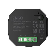 MODUL RELEU ENGO EMOD-ZB, ZIGBEE 3.0, 230V, FUNCTIE DE REPETOR