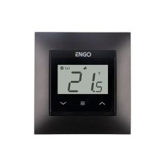 TERMOSTAT INTELIGENT ENGO E55-B, 55X55 (ÎNCASTRAT ÎN PERETE), PROGRAMABIL, PRIN 