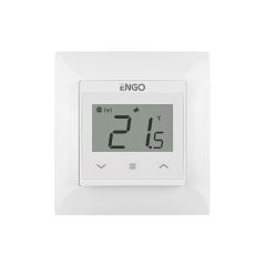 TERMOSTAT INTELIGENT ENGO E55-W, 55X55(ÎNCASTRAT ÎN PERETE), PROGRAMABIL, PRIN W
