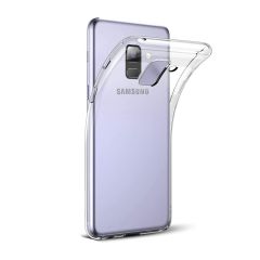 HELMET CASE TPU SAMSUNG A8 PLUS (2018), CLEAR