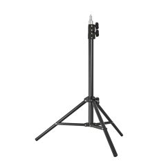 TRIPOD PHOTOGRAPHY ALUMINUM 160CM (ADJUSTABLE HEIGHT, HEAVY DUTY, UNIVERSAL COMPATIBILITY), BLACK