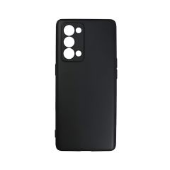 HELMET CASE LIQUID SILICONE RENO 6 PRO 5G CHINA VERSION, BLACK