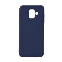 HELMET CASE TPU SUEDE SAMSUNG A6 (2018), DARK BLUE