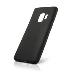 HELMET CASE TPU SUEDE SAMSUNG S9 PLUS, BLACK
