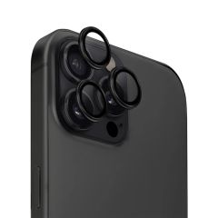 UNIQ OPTIX ALUMINIUM CAMERA LENS PROTECTOR FOR IPHONE 16 PRO/16 PRO MAX, BLACK