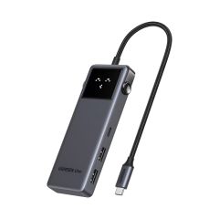 UGREEN HUB 7IN1 TYPE-C TO 1×HDMI 4K@60HZ + 2*USB-A 3.0 + 1*USB-C 3.0 + SD/TF + PD | CM889, GRAY