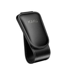 KAKU KSC-1524 MOKA UNIVERSAL CAR GLASSES HOLDER CLIP, BLACK