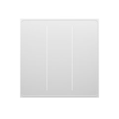 MOES ZIGBEE STAR FEATHER SMART PUSH BUTTON SWITCH 3 GANG (NEUTRAL WIRE), WHITE