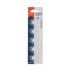 GRUNDIG BATTERY BUTTONCELL CR1620 LITHIUM 5PCS BLISTER