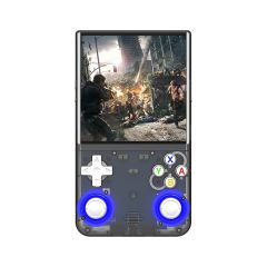GAME CONSOLE R36 ULTRA HANDHELD, 64GB, HIGH PERFORMANCE, BLACK/GREY (GTA SA, GOD OF WAR)