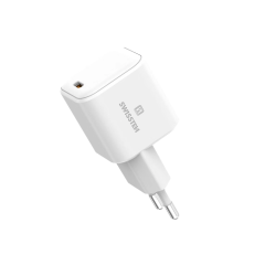 UNIVERSAL HOME CHARGER SWISSTEN  GAN 1X USB-C 65W PD WHITE