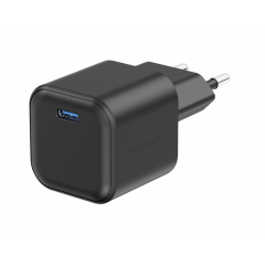 UNIVERSAL HOME CHARGER SWISSTEN GAN 1X USB-C 20W PD BLACK