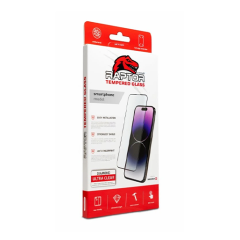 SWISSTEN RAPTOR DIAMOND ULTRA CLEAR 3D TEMPERED GLASS BLACK P