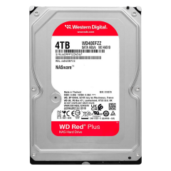 3.5" HDD  4.0TB-SATA- 128MB WESTERN DIGITAL "RED PLUS (WD40EFZZ)", NAS,...