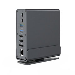 DOCKING STATION GEMBIRD A-CF-COMBO15-01, 3XUSB3.0, 2XUSB-C, 2XUSB2.0,...