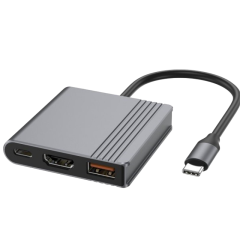 DOCKING STATION GEMBIRD A-CM-COMBO3-05, USB3.1, USB-C, 4K@60HZ HDMI, PD 90W,...