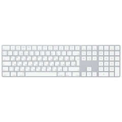 APPLE MAGIC KEYBOARD WITH NUMERIC KEYPAD - RUSSIAN, SILVER (A1843)