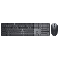 WIRELESS KEYBOARD & MOUSE DELL PRO 7 SLIM KEYBOARD AND MOUSE - KM726 -...
