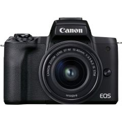 Mirrorless Camera CANON EOS M50 Mark II + 15-45 f/3.5-6.3 IS STM Black