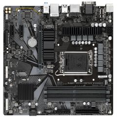 GIGABYTE Z690M DS3H DDR4, Socket 1700, Intel® Z690 (13/12th Gen CPU), 9Phases, CPU graphics, VGA, HDMI, 2xDP, Dual 4xDDR4-5333, 1xPCIe X16 5.0, 4xSATA3, RAID, 2xM.2 4.0, 2xPCIe X1, ALC897 HDA, 2.5GbE LAN, 1xUSB-C 3.2Gen2, 5xUSB3.2, RGB Fusion 2.0, mATX