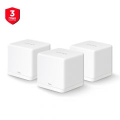 Mesh Wi-Fi System MERCUSYS Halo H30G (3-pack)  / AC1300 Dual Band / 2 x Gigabit LAN Port