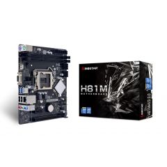 Placa de baza BIOSTAR H81MHV3 3.0 / Socket 1150 / Intel H81/ mATX