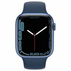 Series 7 45mm MKN83 GPS Blue Aluminum Case With Blue Sport Band