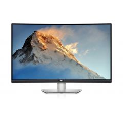 31.5" Monitor DELL S3221QS / Curved  / 4ms / 4K / Black/Silver