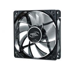120mm Case Fan - DEEPCOOL "WIND BLADE 120 WHITE" Fan with 4 white LED,