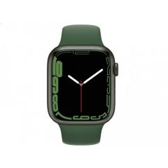 Series 7 GPS + Cellular 45mm Green Aluminum Case with Clover Sport Band (MKJR3)